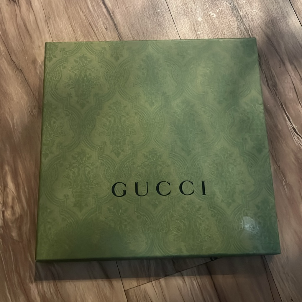 Gucci Empty Box With Tissue And Certificate